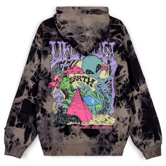Grimey Ανδρικό φούτερ Ufollow Bleached Hoodie